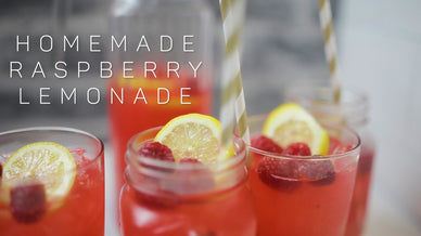 Homemade Raspberry Lemonade