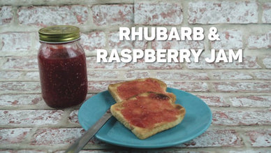 Rhubarb and Raspberry Jam